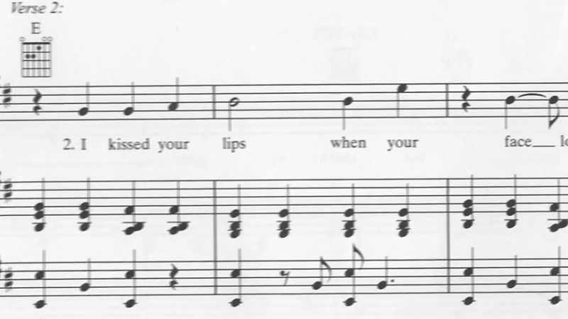 �� I kissed your lips