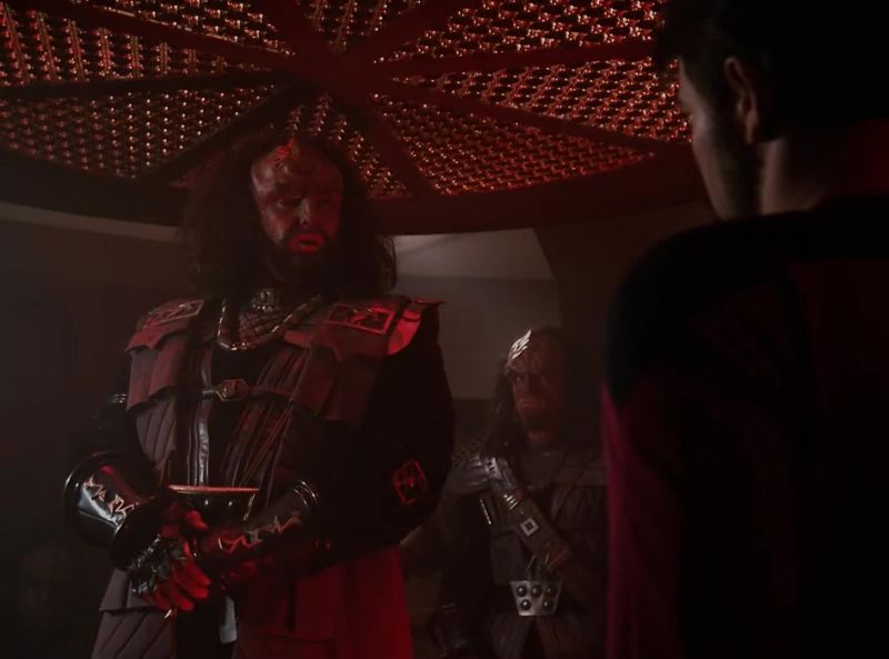 I know I can count on every Klingon warrior in this crew
