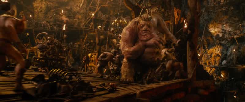 I know that swordIt is the Goblin cleaverThe BiterThe blade that sliceda thousand necks Slash themBeat them Kill themKill them allCut off his head