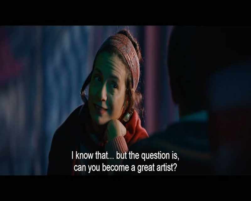 I know that... but the question is, can you become a great artist?