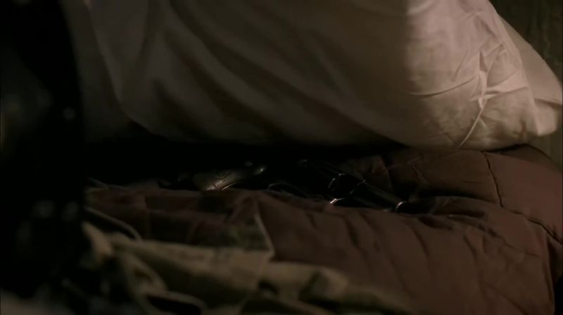 I know why you keep a gun under your pillow
