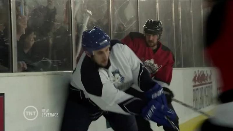Labert is all over the ice tonight