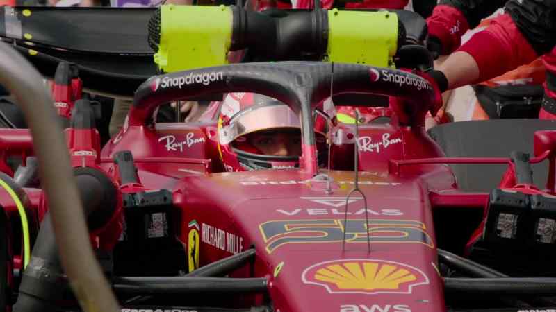 Leading the field will be Carlos Sainz