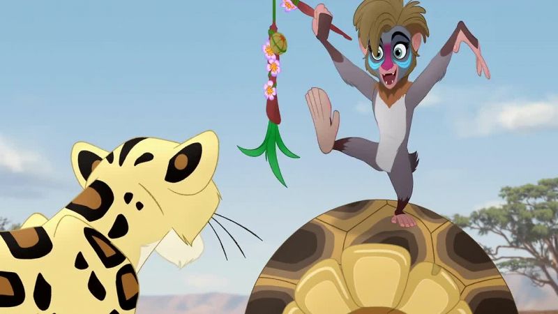 I learned this move from Rafiki