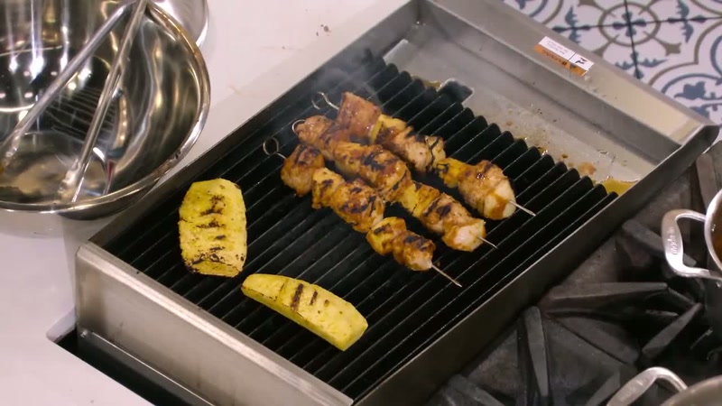 I left my pork on the grill until the last possible second