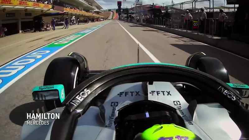 Lewis, out lap critical