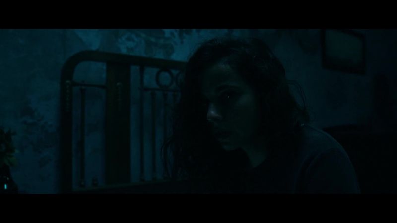 [lights flickering]
