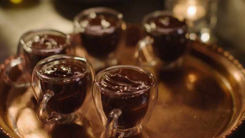 I like a little pause before pudding, which is good
