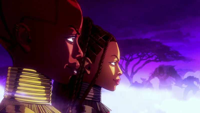 I like how Okoye fights for whoever sits on the throne