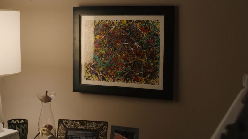 I like that she kept your painting up