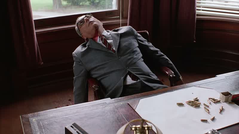 I like to think the last thing that went through his headother than that bulletwas to wonder how the hell Andy Dufresne ever got the best of him