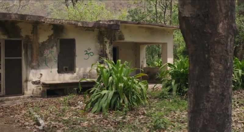 I lived for three days in a cottage at a camp in RISHIKESH