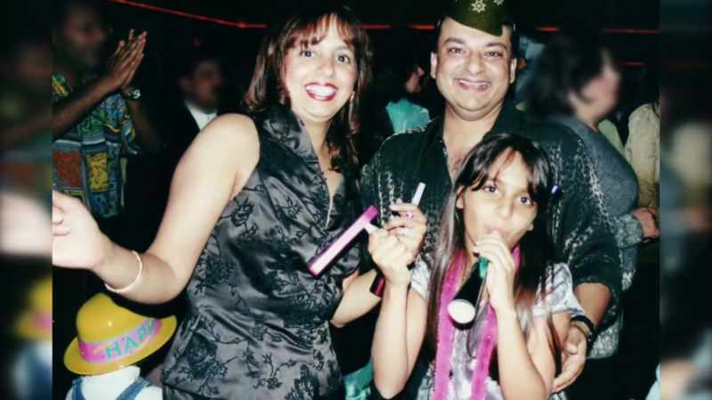 I lived with my mom and my dad