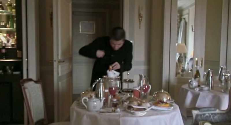 I love a champagne breakfast, darling. Sorry