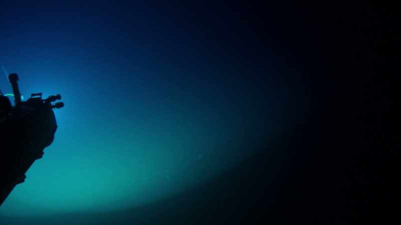 I love this part, when you see the seafloor