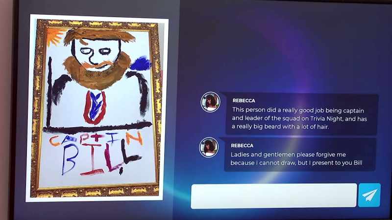 I made sure to get the beard. Look at the beard!