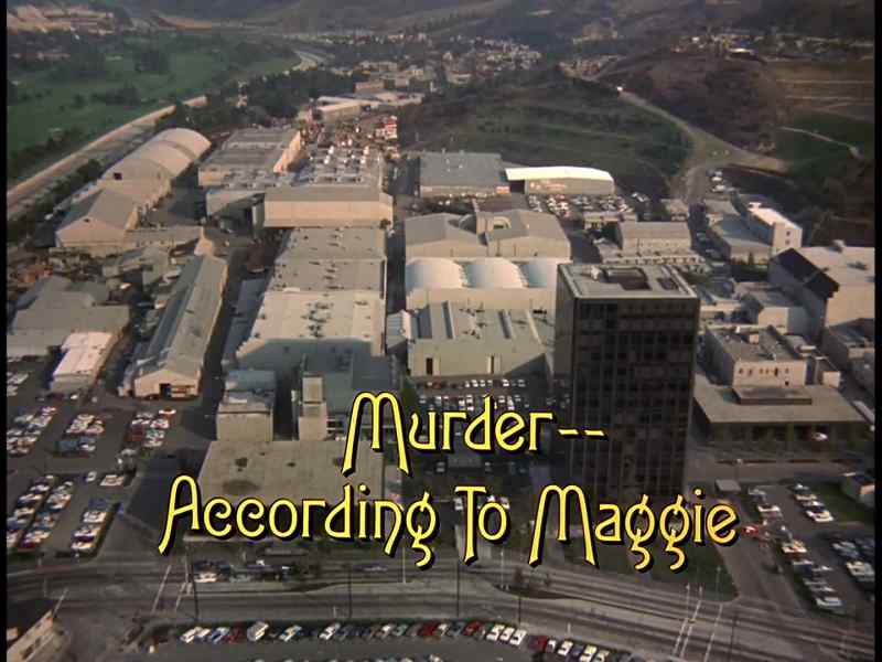 MAGGIE: Exterior alley. Night