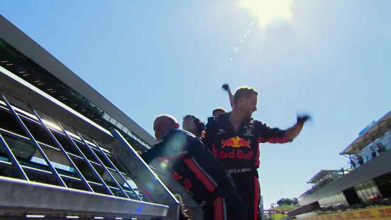Max Verstappen is up into the podium positions