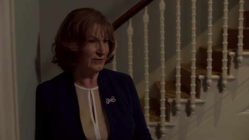 I mean, a nanny, for God's sake.[Door opens]