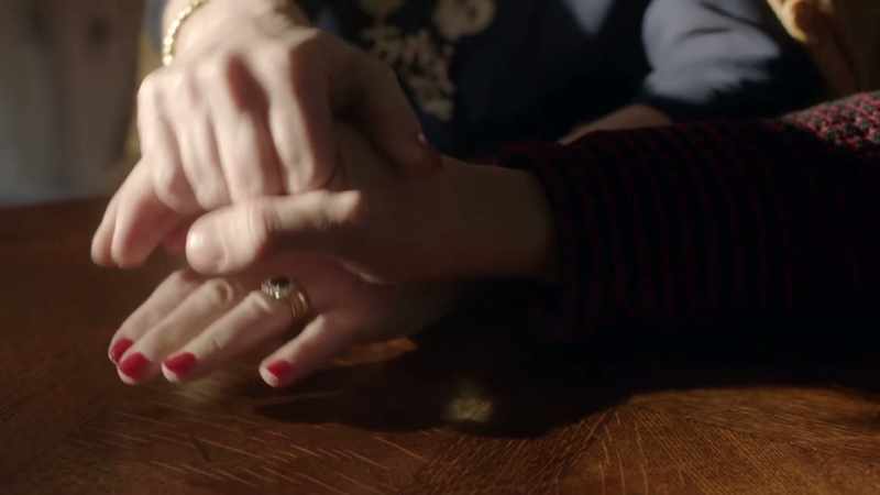 I mean, does one take the hand and squeeze it back?