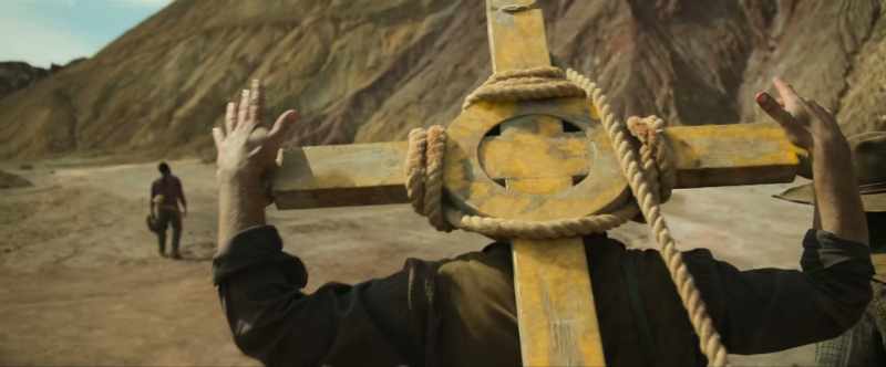 I mean, granted, I didn't have a goddamn cross on my back