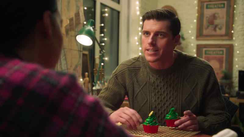 I mean, it was Brad that bought her a yule log