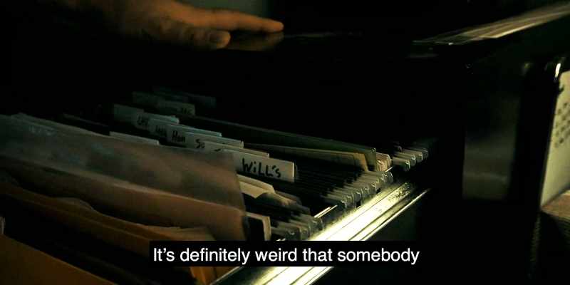 I mean, it's definitely weird that somebody