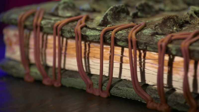 I mean, the binding, I'm really amazed at the royal icing work