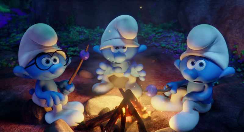 I mean, those are Smurfs off-camera