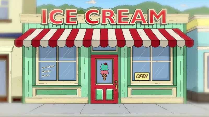 I met your momma at my old ice-cream shop