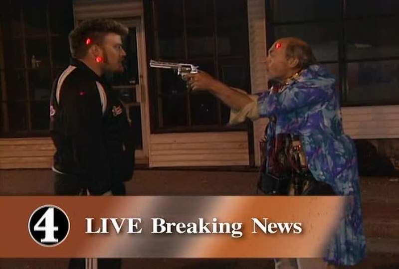 I might shoot you and then I might shoot myself