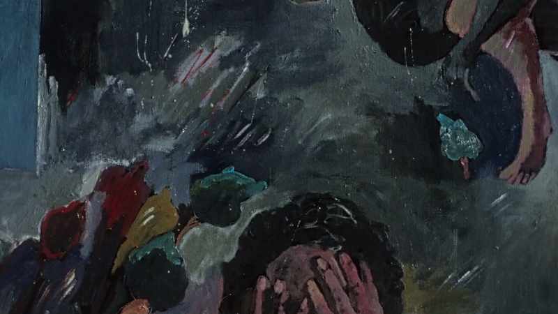 I might show it in my painting, the harshness