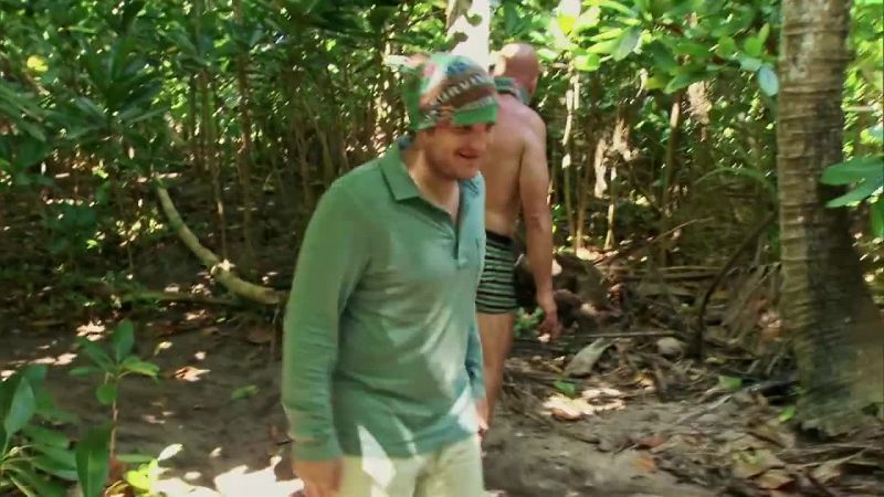 Mike buried it where two trails intersect