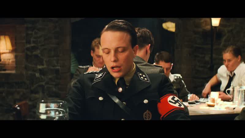 I must say I grow weary of these monkeyshines Did you hear that That was the sound of my Walther Pointed right at your testicles SPEAKING GERMAN Why do you have your Walther pointed at my testicles