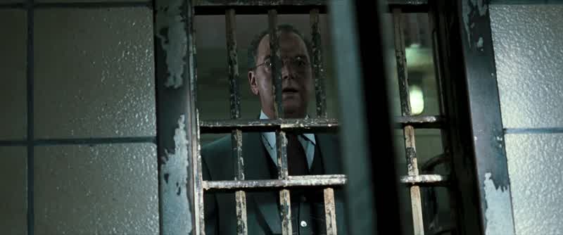 I need a shower, warden