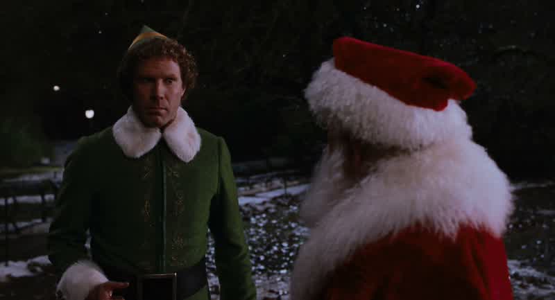 I need an elf's helpI'm not an elf Santa I can't do anything rightBuddy you're more of an elf than anyone I ever metAnd the only one who I would want working on my sleigh tonight