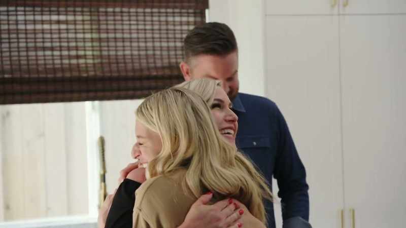 I need to hug you forever. - [both laughing]