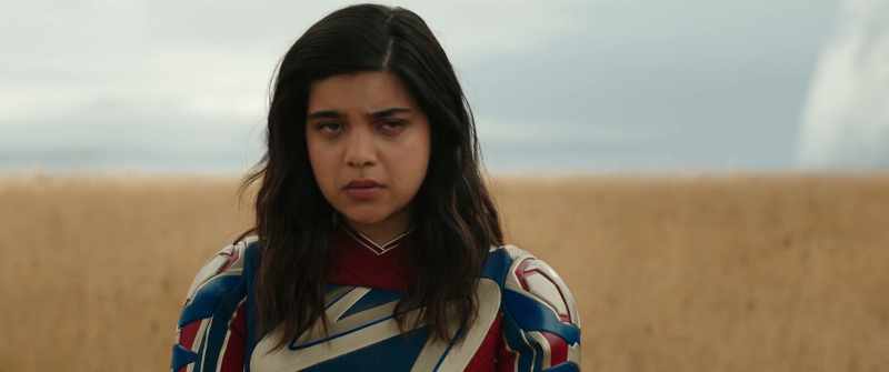I never expected you to be the mighty Captain Marvel