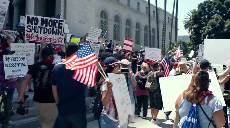 I had never seen a protest until I came to the U.S