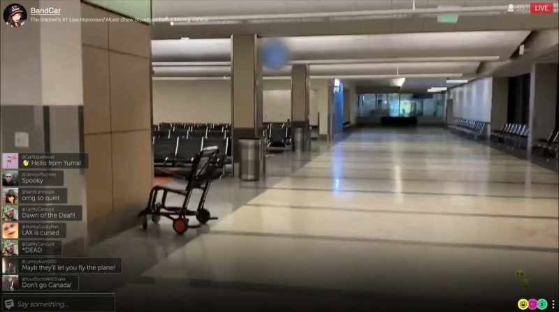 I never seen LAX like this before