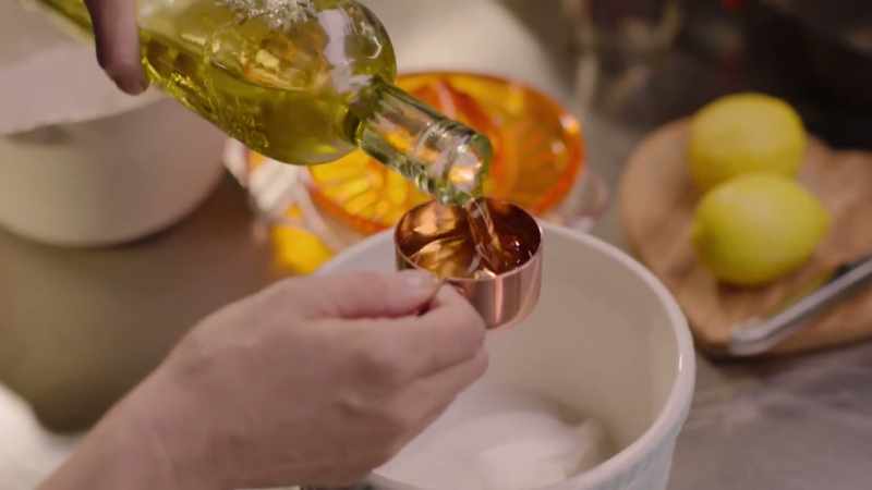 I now need 150ml of vegetable oil