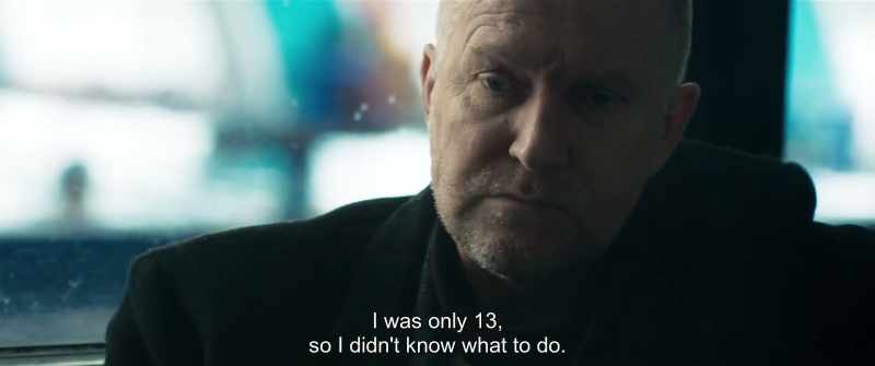 I was only 13, so I didn't know what to do