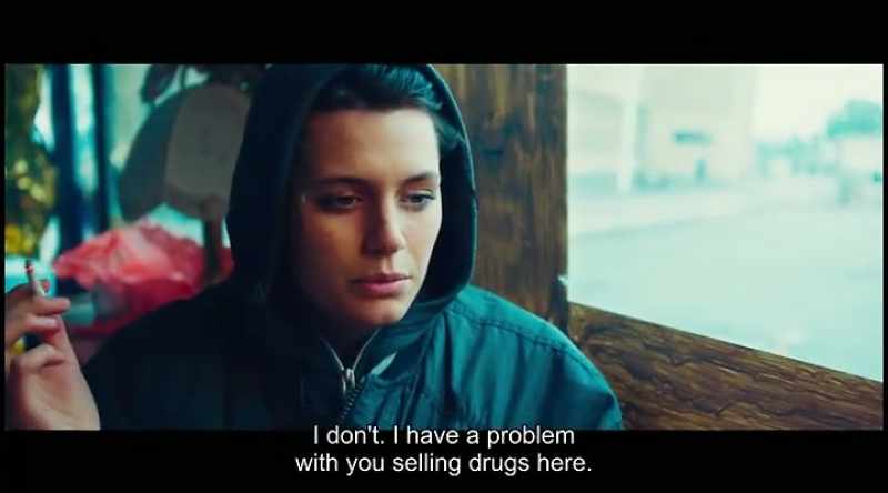 I only have one problem, if you're selling drugs here