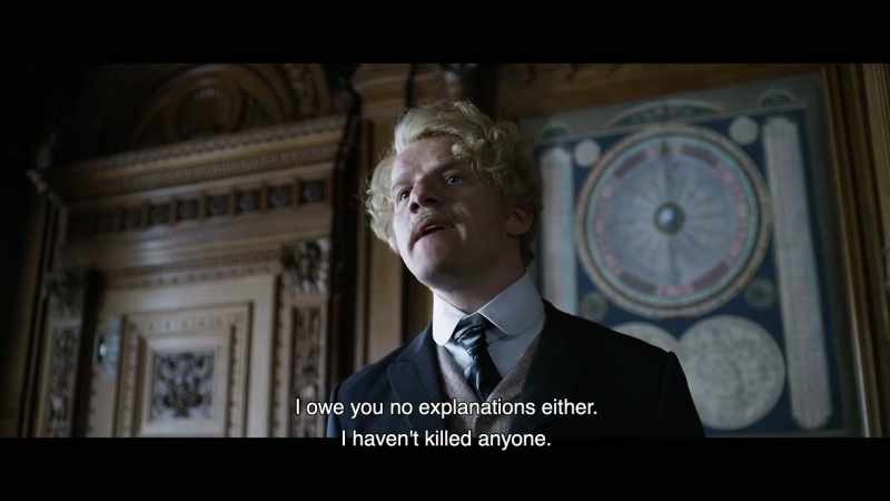 I owe you no explanations either. I haven't killed anyone