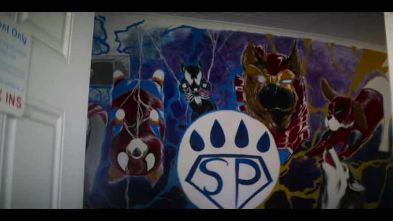 I even painted my mural in the front room based on my favorite clients