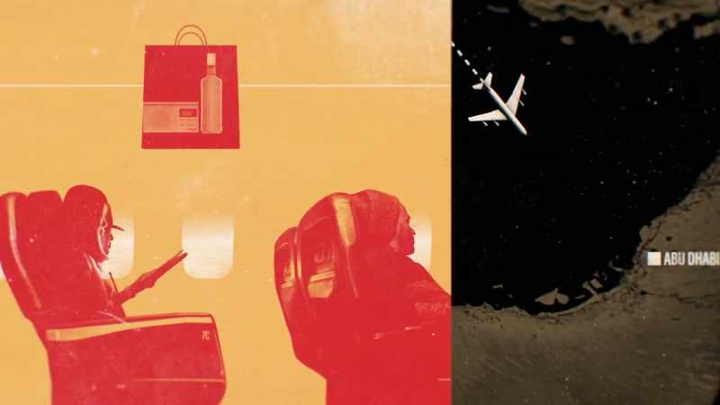 I placed the bag containing the bomb in an overhead locker