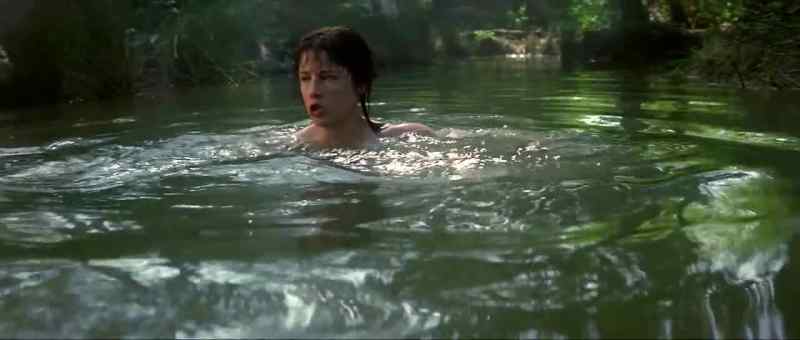 I prefer to swim alone if you don't mind