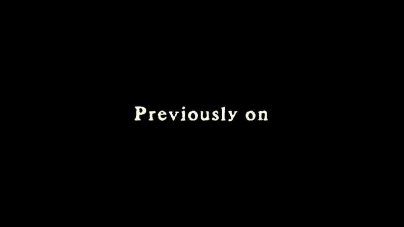 Previously on 