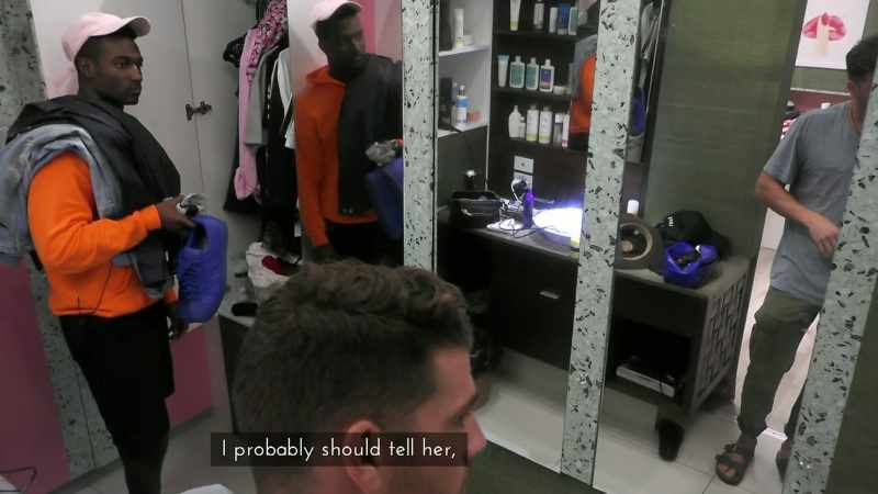 I PROBABLY SHOULD TELL -- I HAVE TOLD HER THAT