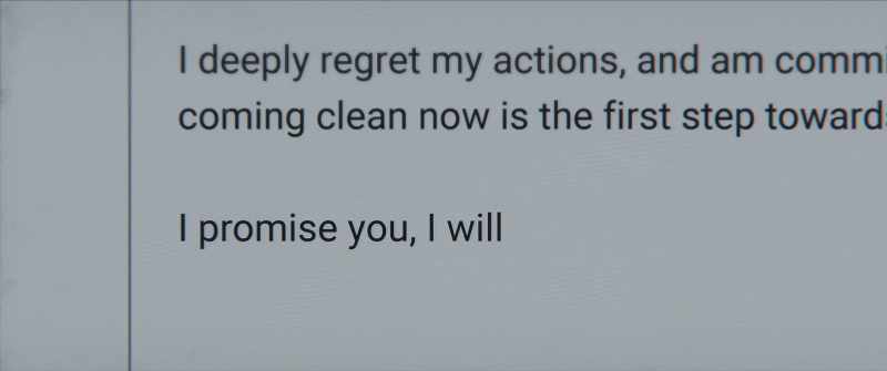 I promise you, I will do better